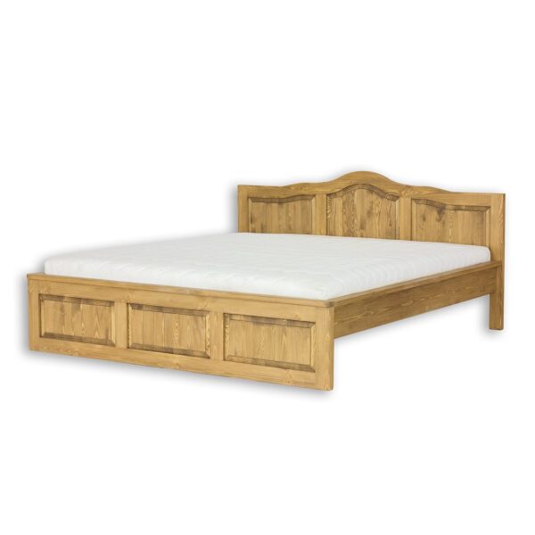 łóżko sosnowe drewniane