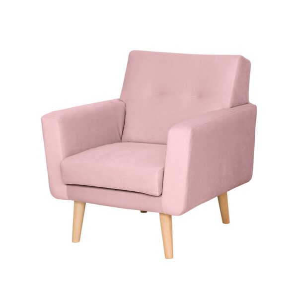 różowy fotel amore 19