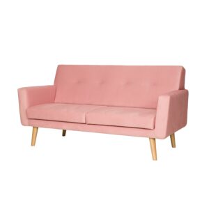 sofa kair różowa