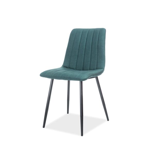 krzesło tapicerowane alan zielony