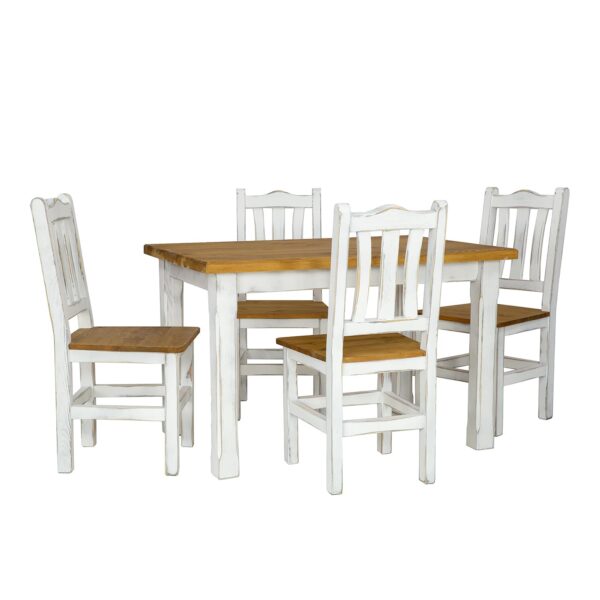 krzesła białe kuchenne