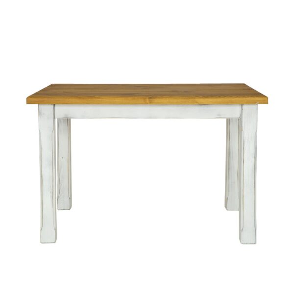 stół biały drewniany