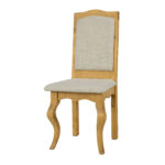 Rustykalne krzesło tapicerowane LUD15