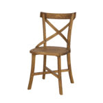 Brązowe krzesło kuchenne SIL 25 ( 2 szt. )